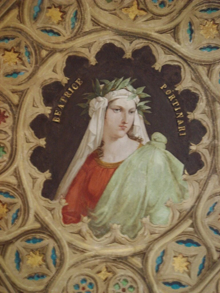 Camera dei Poeti e artisti - Beatrice Portinari, Villa Torlonia, Roma